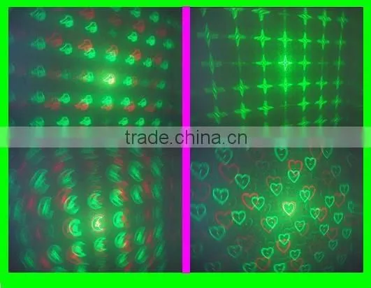 150mw red and green class III B remote multi pattern auto 12V laser lighting