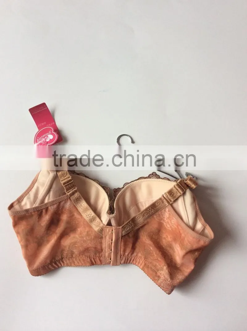 Gold Flower Diamond Pink Corset Bra
