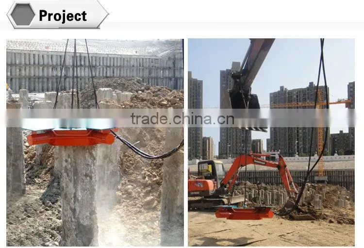 Concrete Pile Cutting Machine Pile Cutter pile breaker for square foundation piles