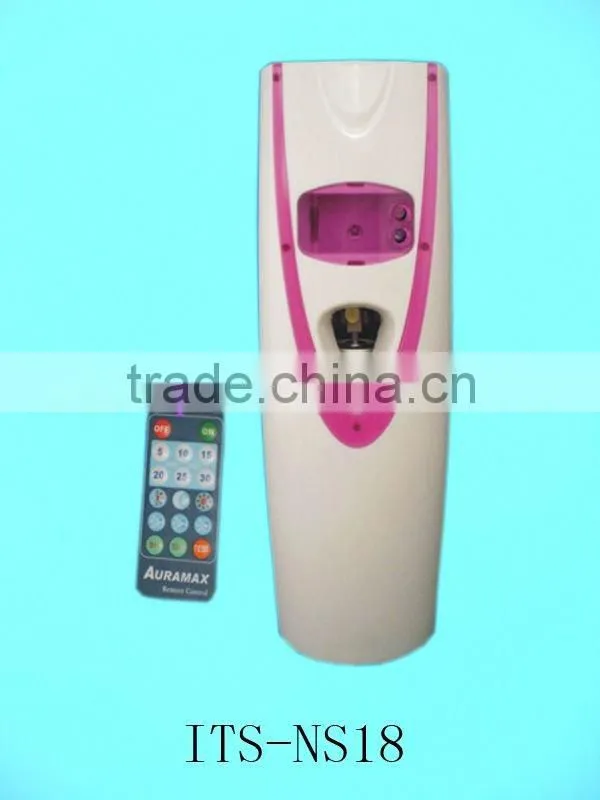 Remote control air freshener dispenser