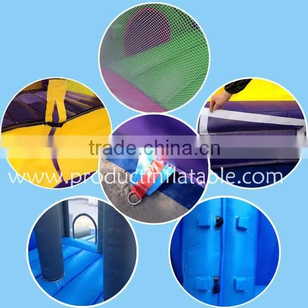 Customized Kids Inflatable slide, Cheap inflatable PVC Circular Water Slide