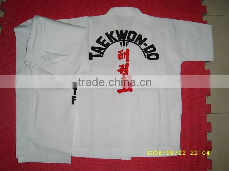 taekwondo clothing taekwondo suits taekwondo garment ITF taekwondo wear ITF taekwondo uniform V-neck kimonos