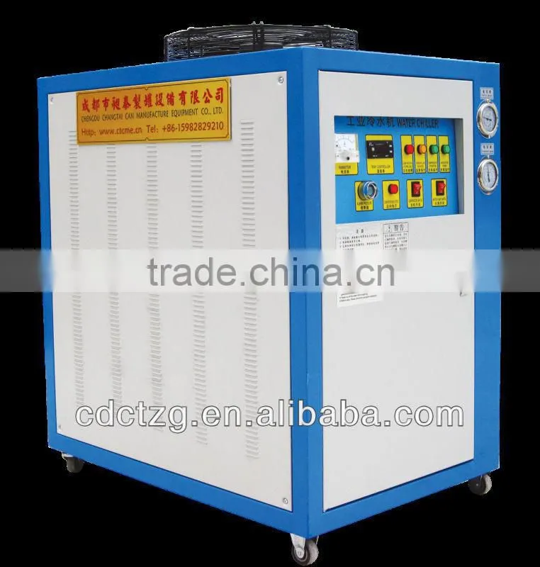 Industrial water cooler machine for tin can producing line