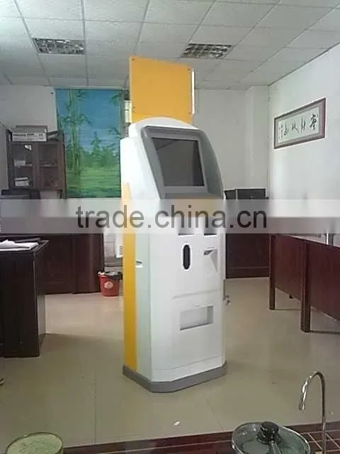 Self Service Touch Screen Kiosk Machine With A4 Printer