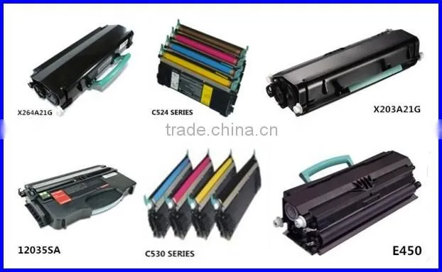 Laser jet printer toner cartridge products 12A7360 for Lexmark printer parts