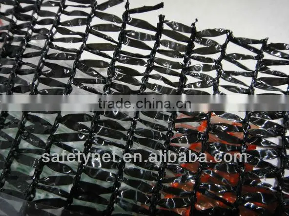 HDPE raschel plastic mesh net (orange & yellow)