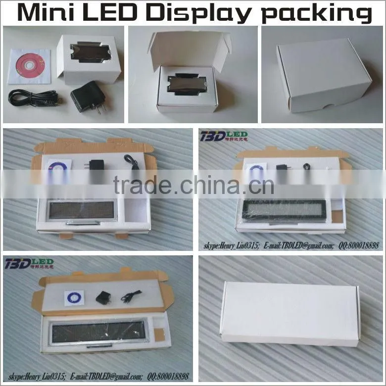 Alibaba China hot selling 16dots advertising led message display