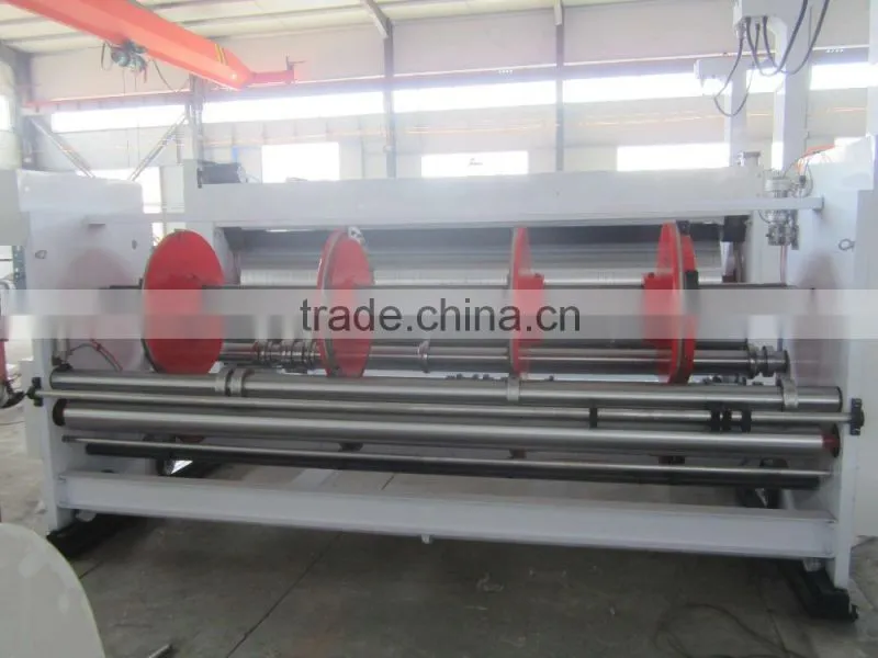 corrugated carton box flexo printing machine/ carton ink printer machine