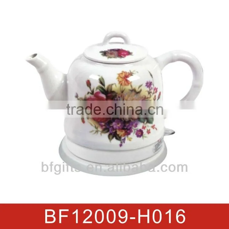 Health porcelain electric ceramic tea kettle