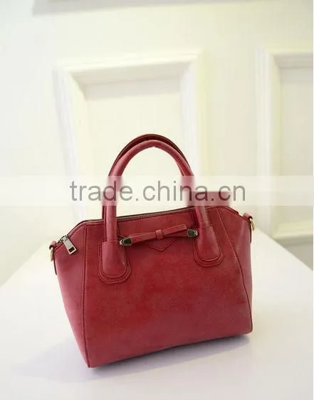 trend elegance bow tie simple leather women's bags
