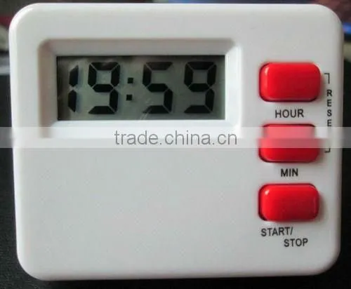 LCD display 20 hours count down and up digital kitchen timer