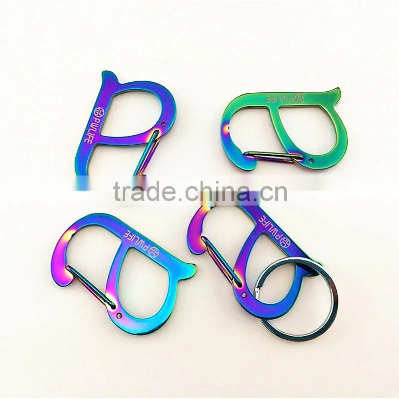 2015 footprint design metal keychain & promotional gift