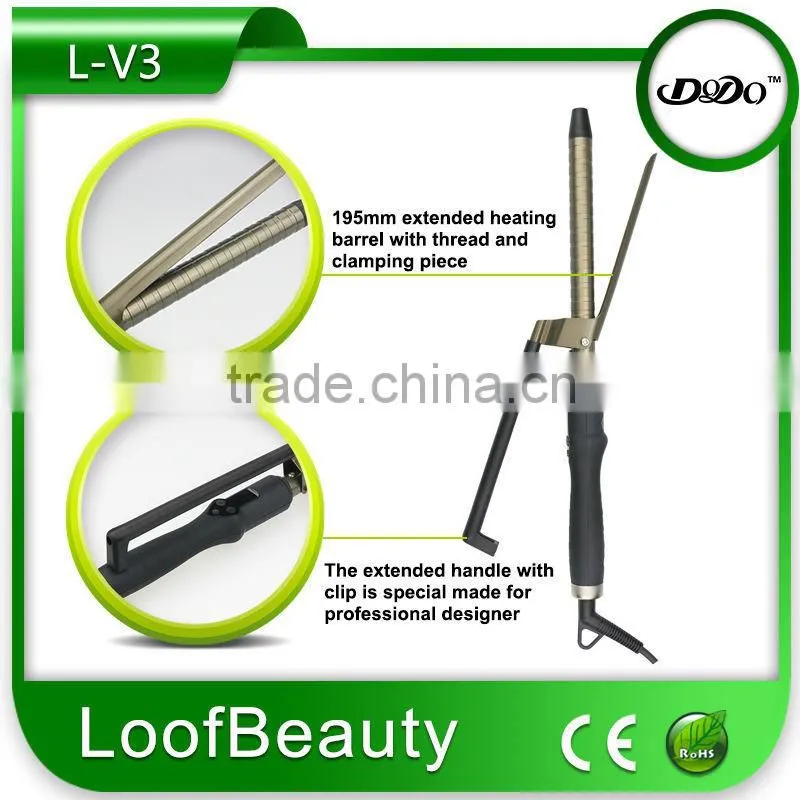 Strong using L-V3 professional Titanium hair curlers