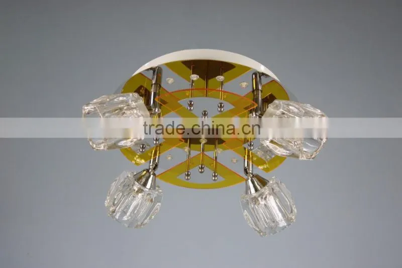 crystal glass ceiling chandelier&pendant lamp with SMD LED