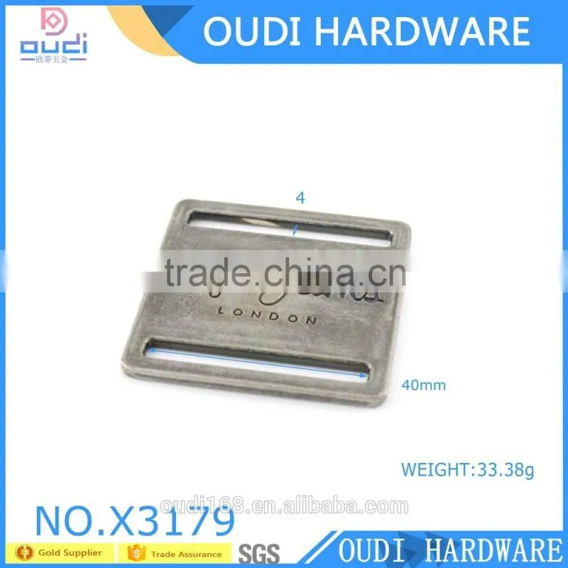 Custom Logo Big Size Metal Tag For Cases Metal Label For bag