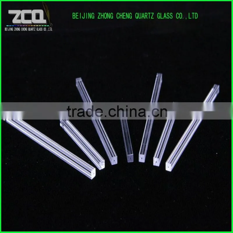 Rectangular Capillary Quartz Glass Tube with roundness inside