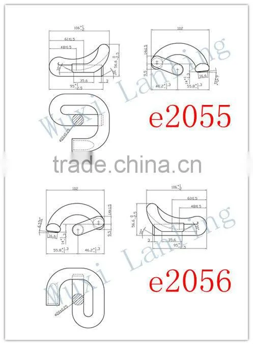 Rail clip e1804 clip used for Singapore railway