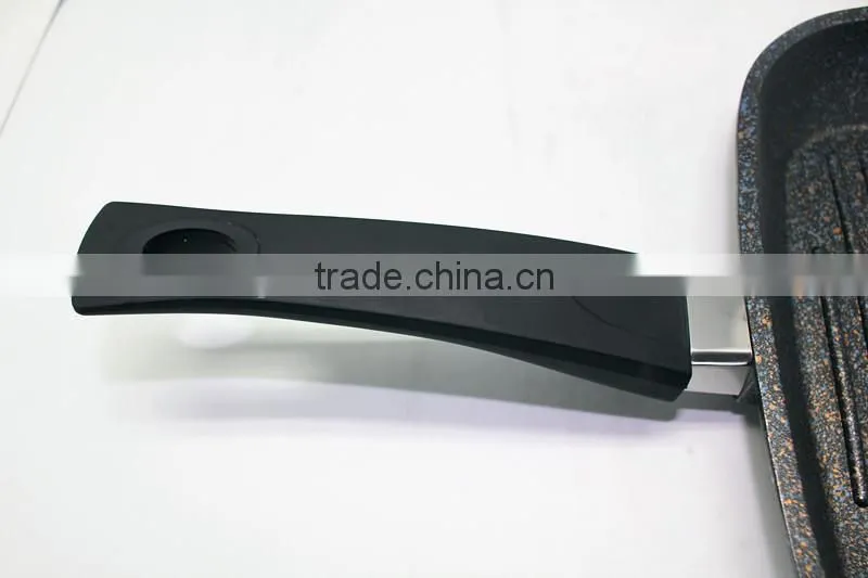 HQ aluminum square fry pan