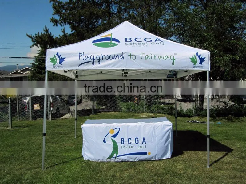 8ft polyster custom printed table cloth
