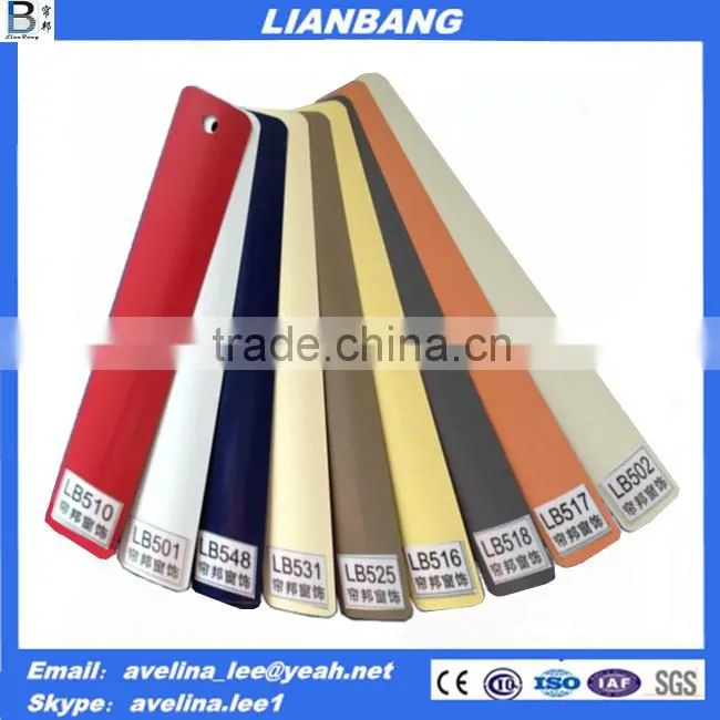 0.18mm Thickness, 25mm Width Coated Aluminum Venetian Blinds Slats for Blinds and Windows