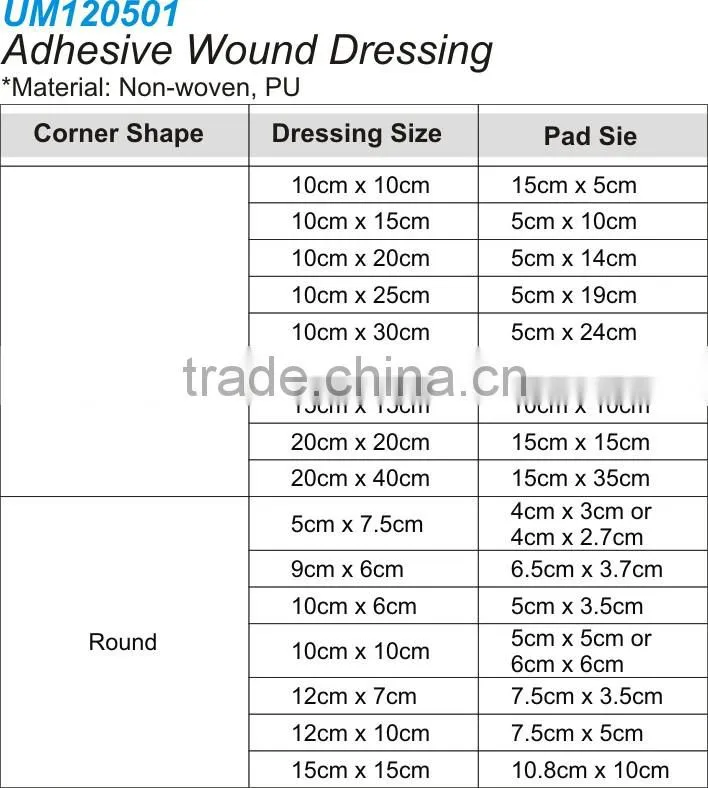 Medical Non-woven I.V. Dressing