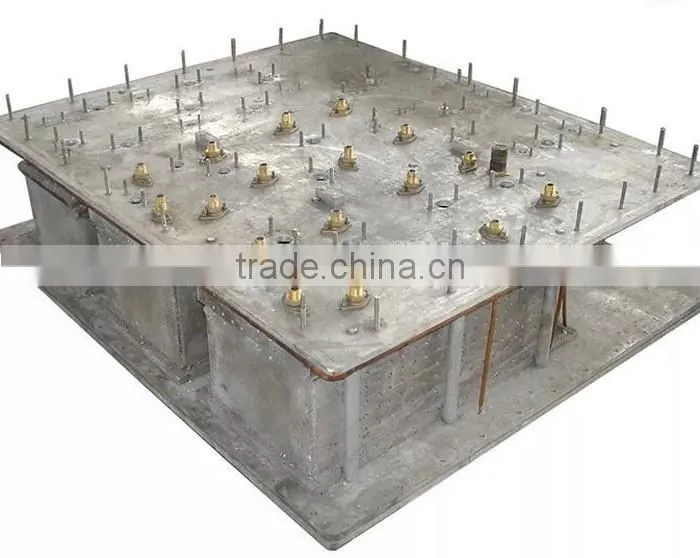 Aluminum polystyrene thermoforming mold for thermoforming machine