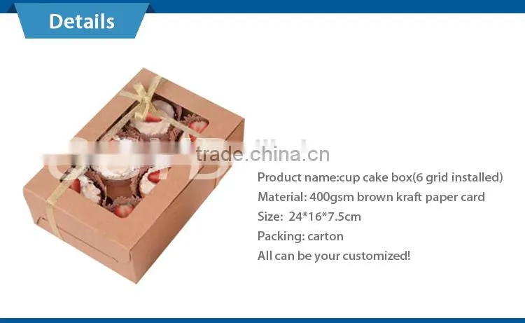 manufacturer foldable custom kraft food box