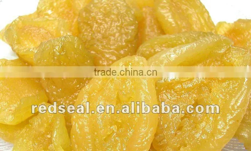 Dried yellow peach