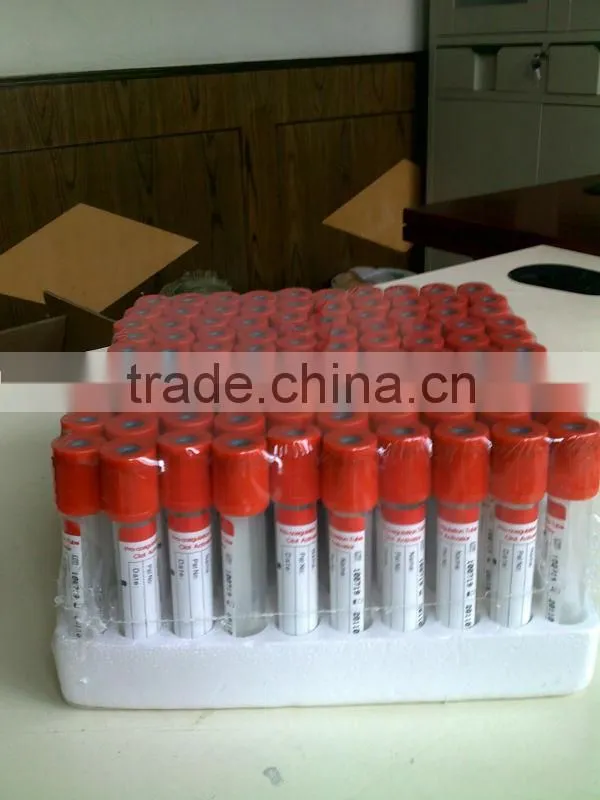 Plain Tube with Clot Activator