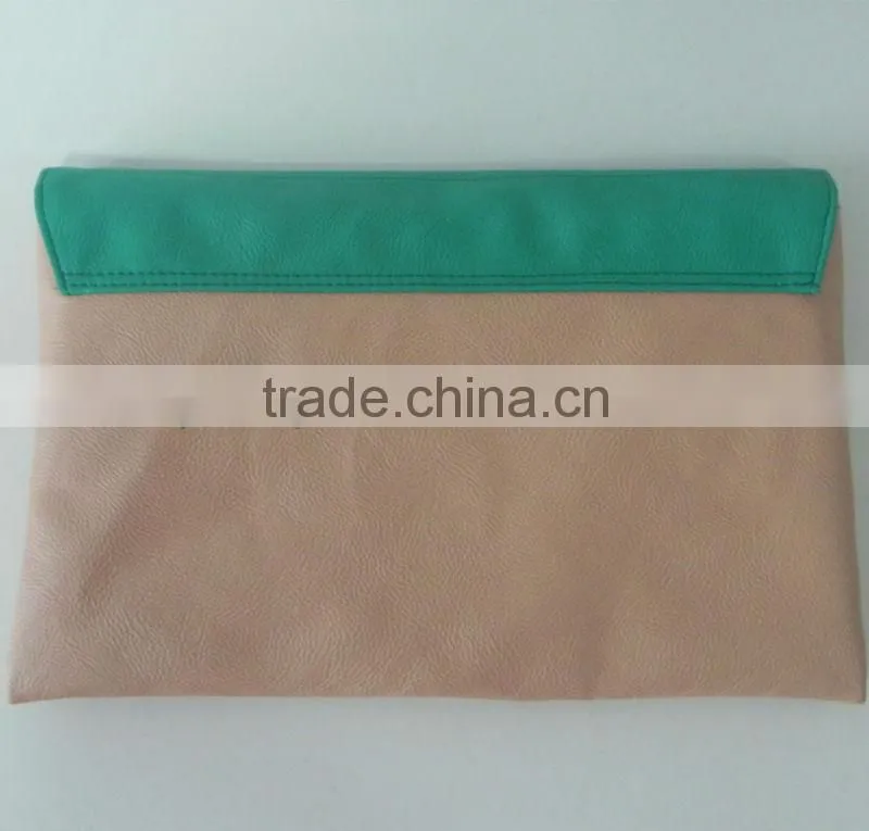 New Ladies PU Leather Clutch Envelope Bag