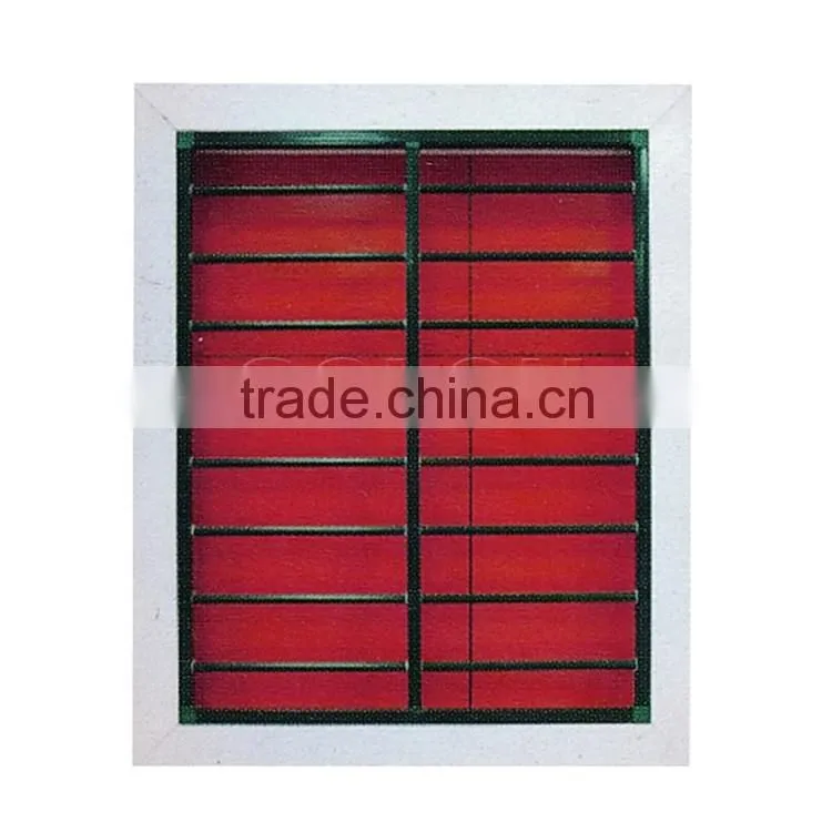 Latest modern simple steel/aluminum/iron window grill design for homes