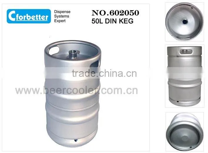 stainless steel beer keg 50L DIN