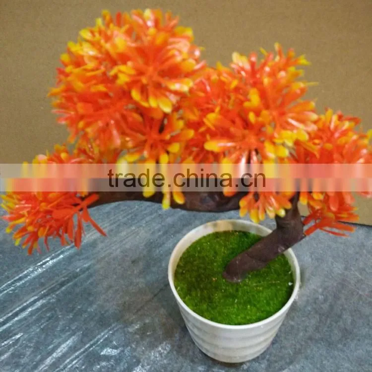 Home Decoration Use NEW Mini Novel Ceramic Porcelain Bonsai Grass Doll Hair Plant Head Planter Gift