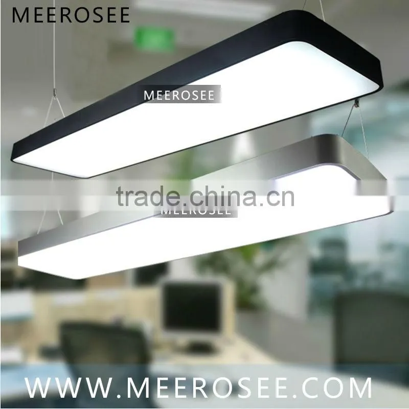 Rectangle Decorative Suspended LED Light Panel with Black or Chrome Color MD3156