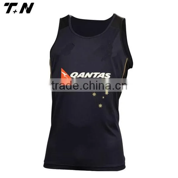 Full dye sublimation custom training singlet