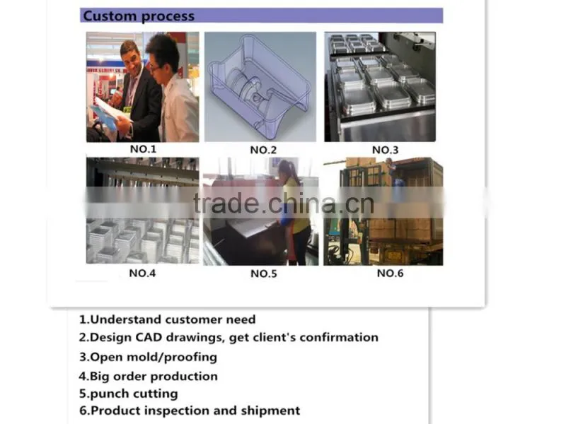 Chinese suppliers direct sale black packing tray