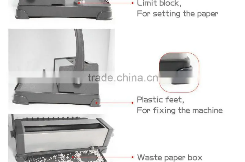 coil binding machine comb binding machine electrical spiral binding machine