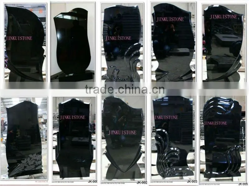 pop black flamed granite tile