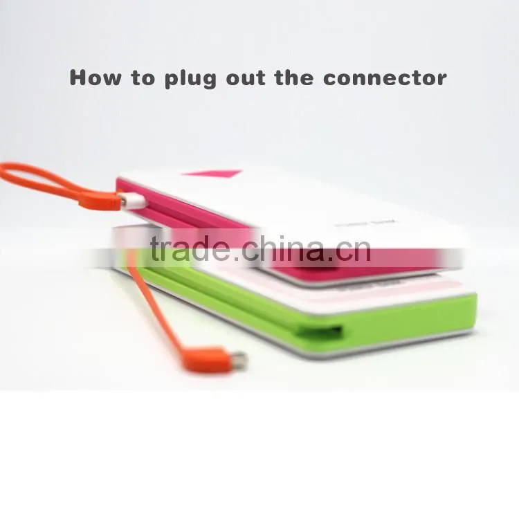 2016 New design universal smart usb 8000mah portable battery charger