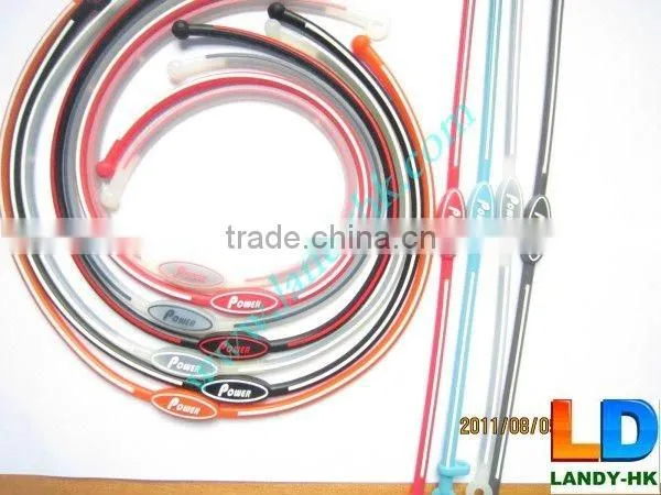 Silicone Power Energy Balance Necklace, Fatigue Release