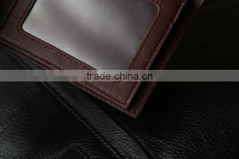 2014 fashional men wallet leather
