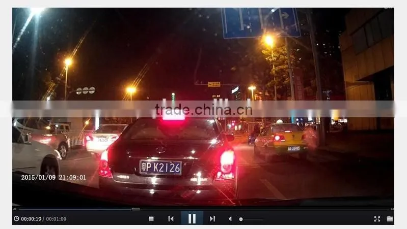 Android touch screen with gps navigation in black box for car