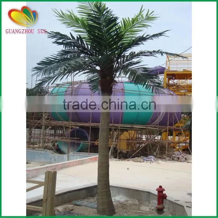 Guangzhou wholesale fake tree customized artificial coconut tree for outdoor decorative