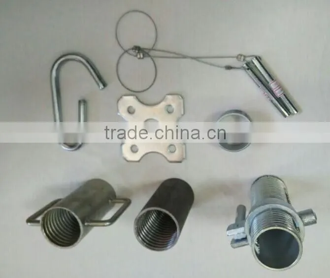 Galvanized prop nut/scaffolding prop accessories sleeve and nut