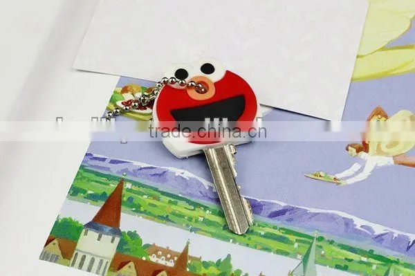 Lovely Cartoon Animal style fashion silicone key caps soft skin cases