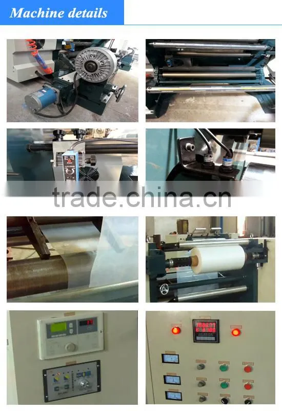 Hot sale horizontal high speed paper slitting machine