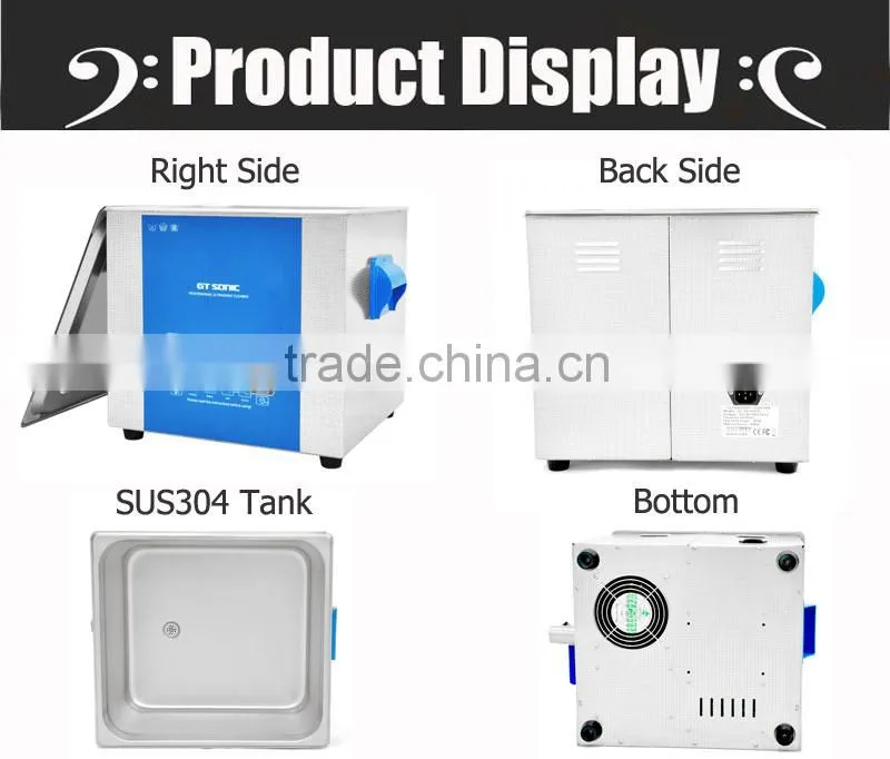 Hot sale gun parts cleaning machine by ultrasonic technology GT-2013QTS