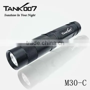 Mini led portable flashlight with magnet one 18650li-ion battery M30