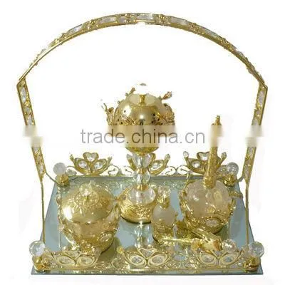 2015 metal incense burner set