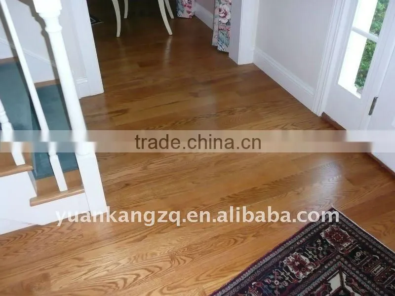 Three layer engineered wood flooring